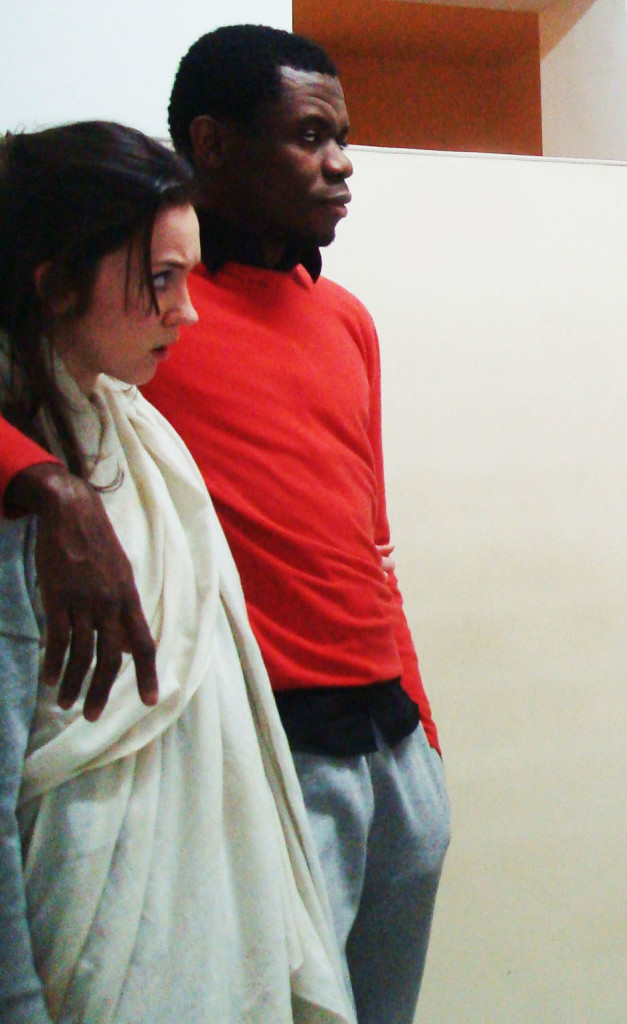 Leonie Renée Klein and Héza Botto as 'Desdemona and Othello'