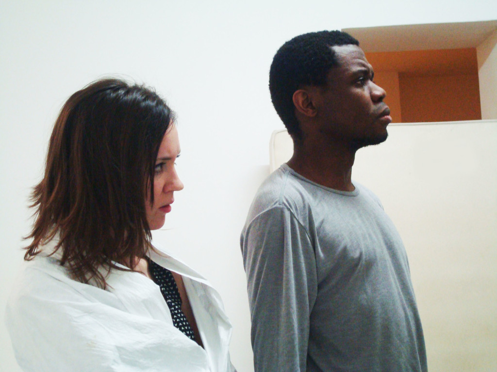 Leonie Renée Klein and Héza Botto as 'Desdemona and Othello'
