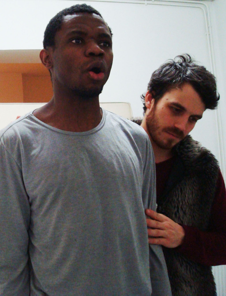 Héza Botto and Piero Parlato as 'Othello and the Doge'